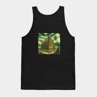 Aircraft Airplane Vintage Retro Ship Ships Since Tank Top